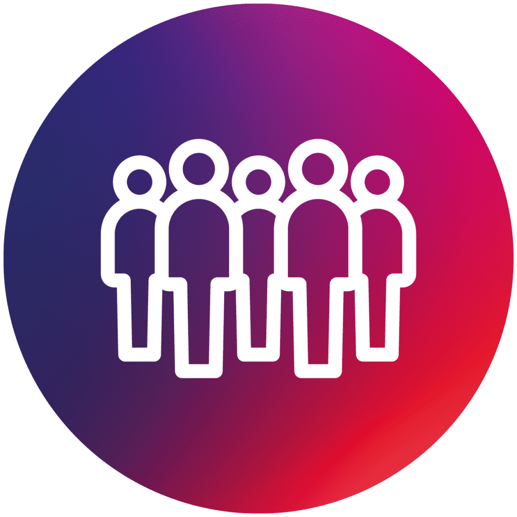 Illustration of a group of people